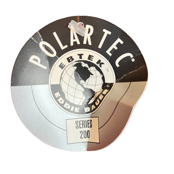 Vintage EBTEK Eddie Bauer Polartec Men's Red Fleece Crewneck Sweatshirt - Picture 8 of 10